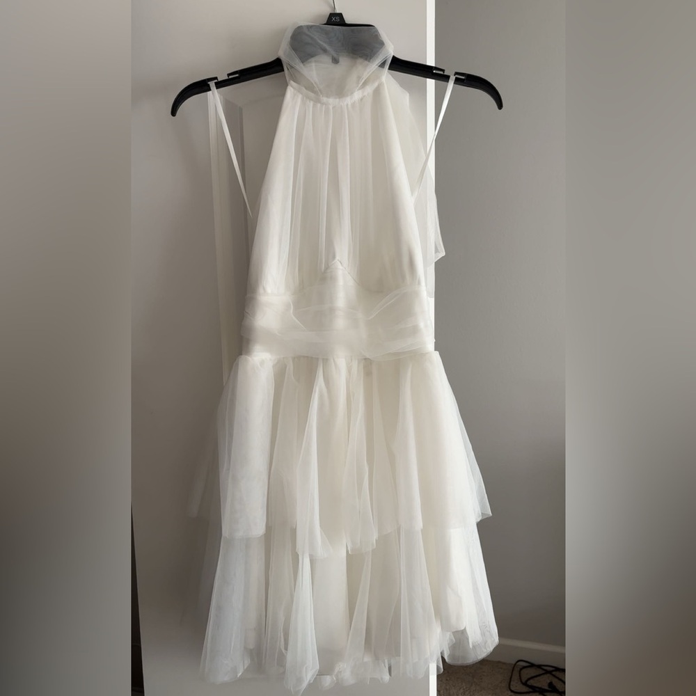 Selfie Leslie White Mini Dress